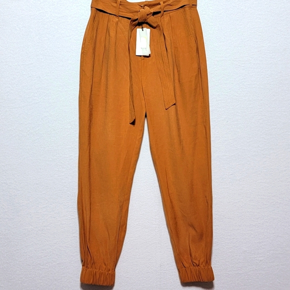 Women's a loves a Bronze  Tie-Waist Jogger Pants SIZE 6. #716 - Picture 1 of 8
